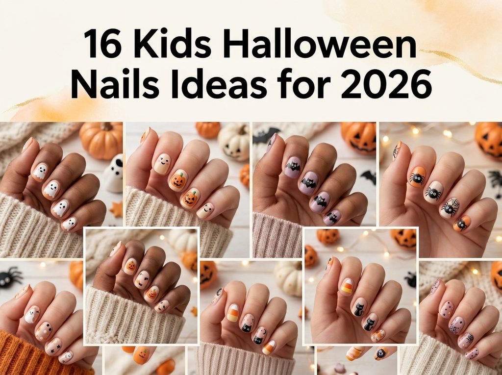 Kids Halloween Nails Ideas