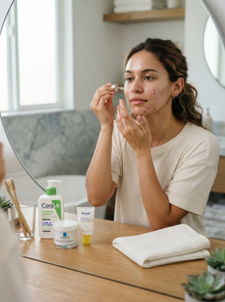 How to Prepare Acne-Prone Skin Before Makeup