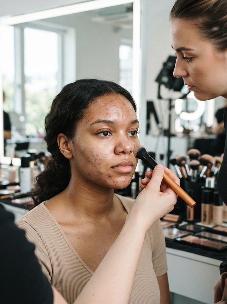 Makeup That Covers Acne Without Looking Cakey