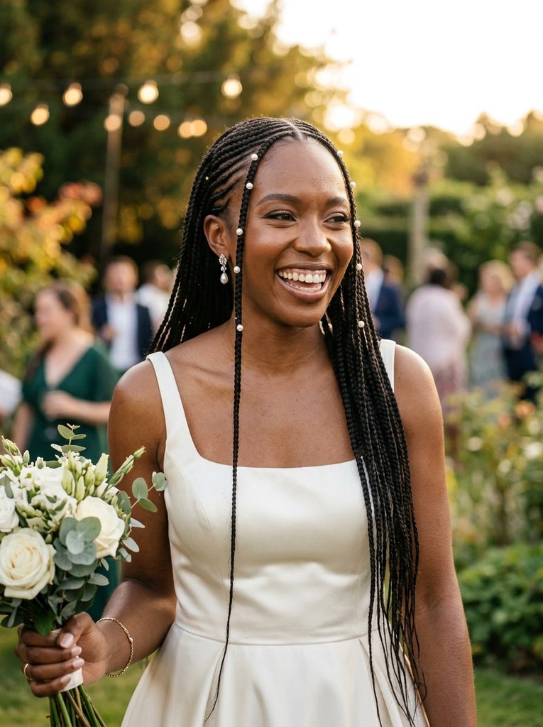wedding Fulani braids