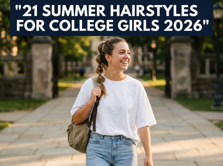 Summer Hairstyles for College