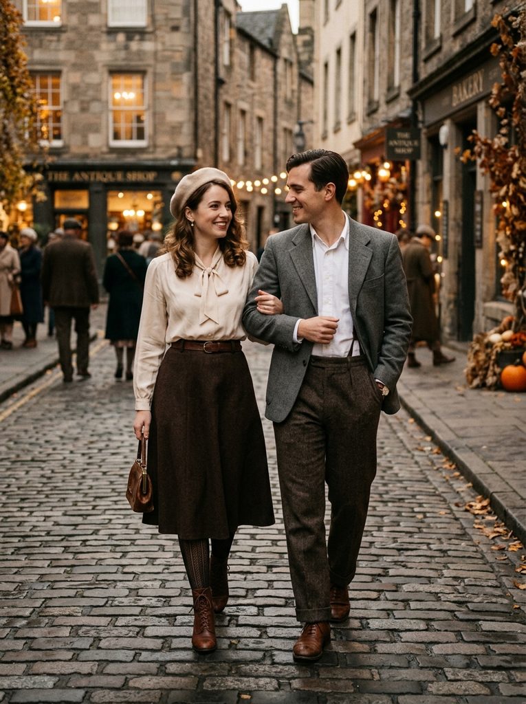 Pair Halloween Costumes Inspired by Bonnie and Clyde
