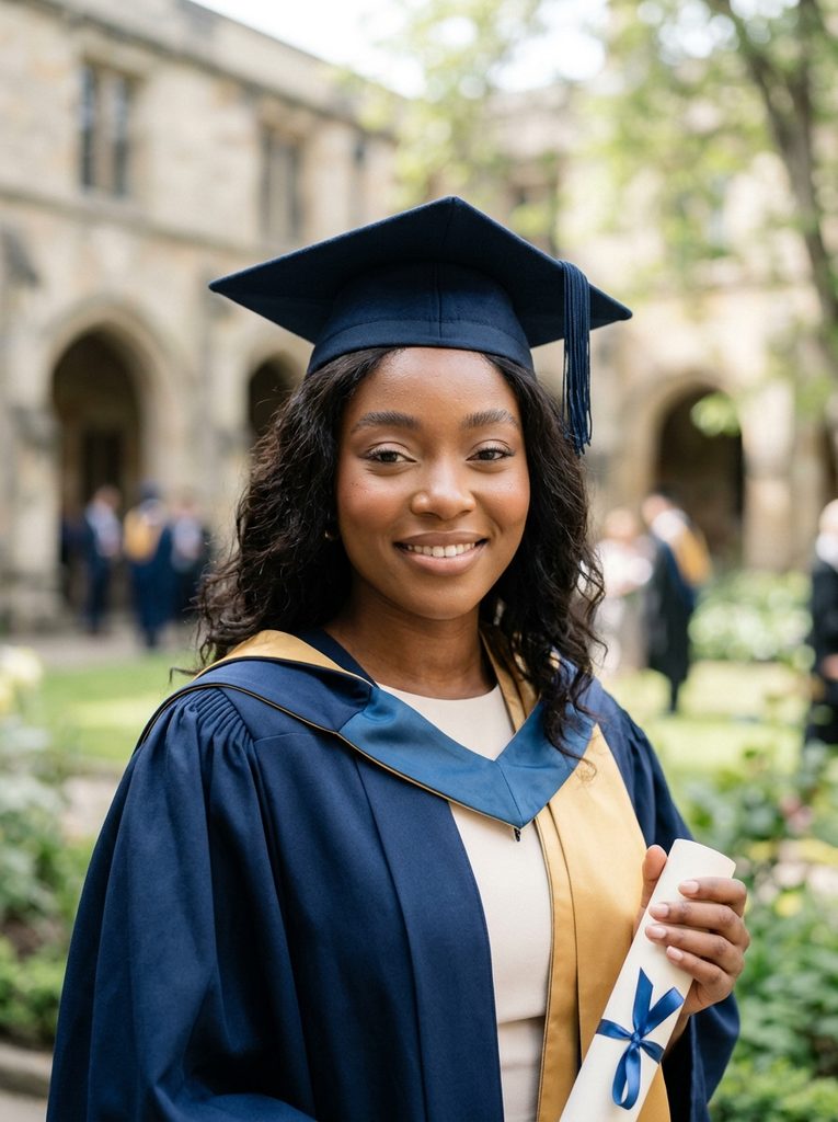 Cloud Finish Makeup for a Soft-Matte Graduation Look