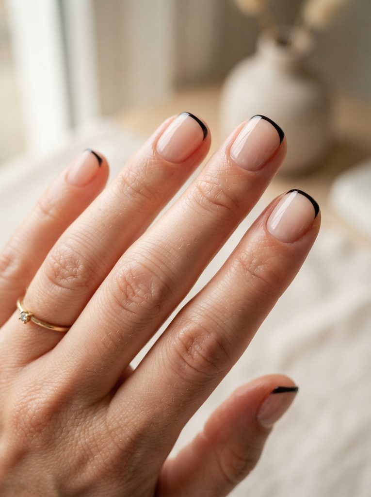 Micro-French Nails