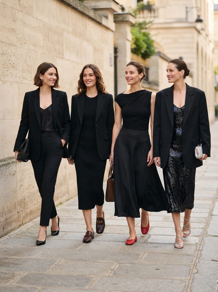  Shoe Color Guide: Matching Black Outfits