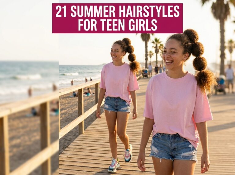 Summer Hairstyles for Teen Girls
