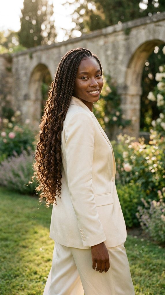 French Curl Braids