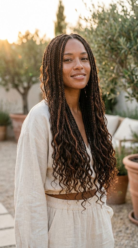 Boho Braids for Long Hair
