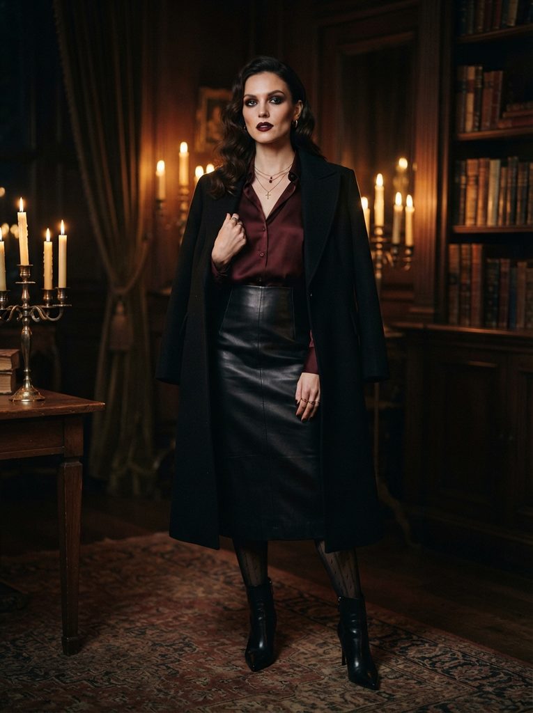 Witch Costume Inspiration With a Stylish Black Outfit