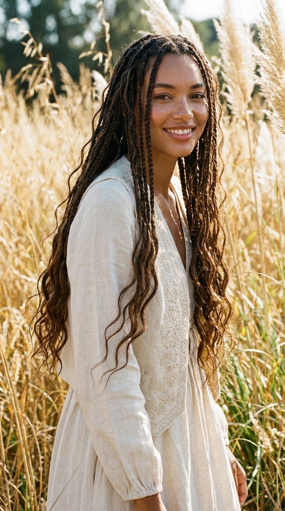 Boho Braids for Long Hair