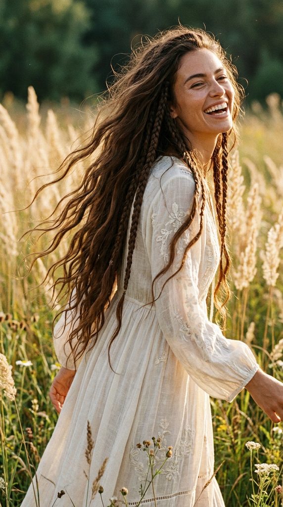 Boho Braids for Long Hair