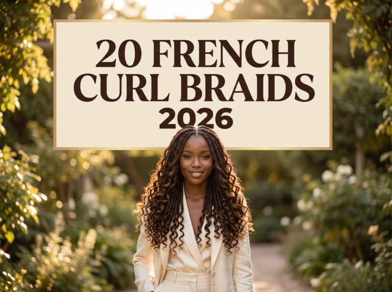 French Curl Braids