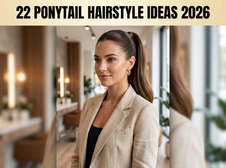 Ponytail Hairstyle Ideas