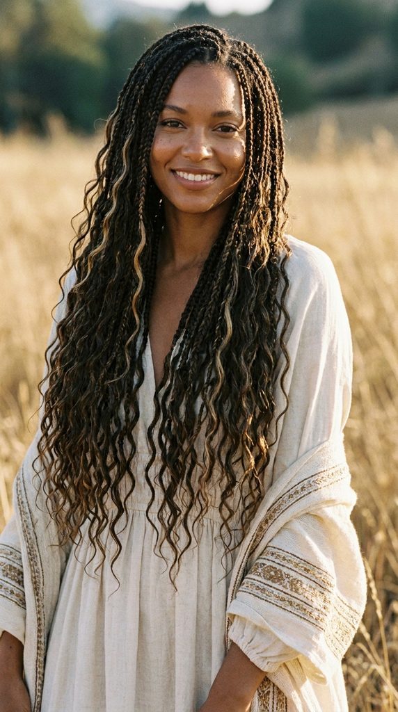 Boho Braids for Long Hair