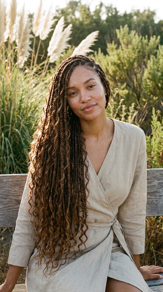 Boho Braids for Long Hair