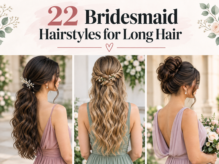 Bridesmaid Hairstyles for Long Hair