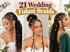 wedding Fulani braids