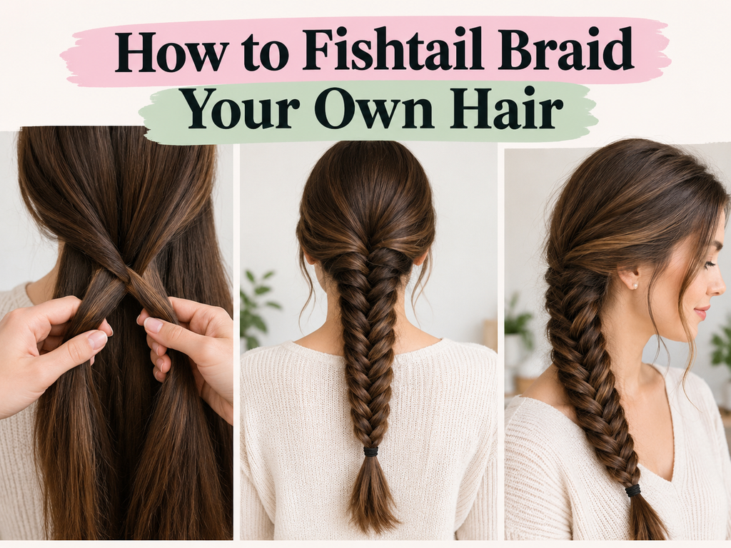 How to Fishtail Braid Your Own Hair