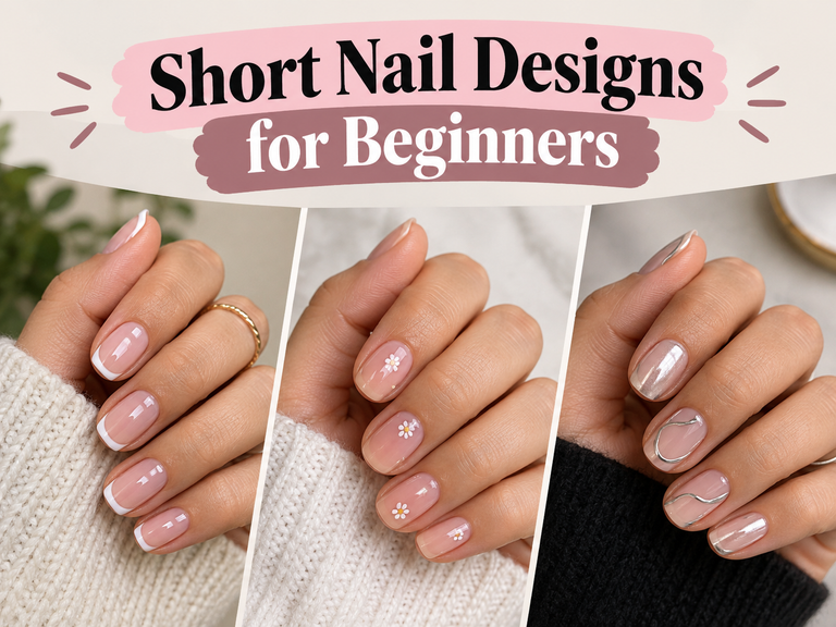 Short Nail Designs for Beginners