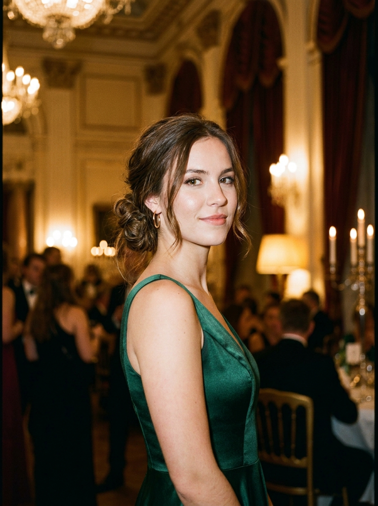 Textured Low Bun With Face-Framing Pieces