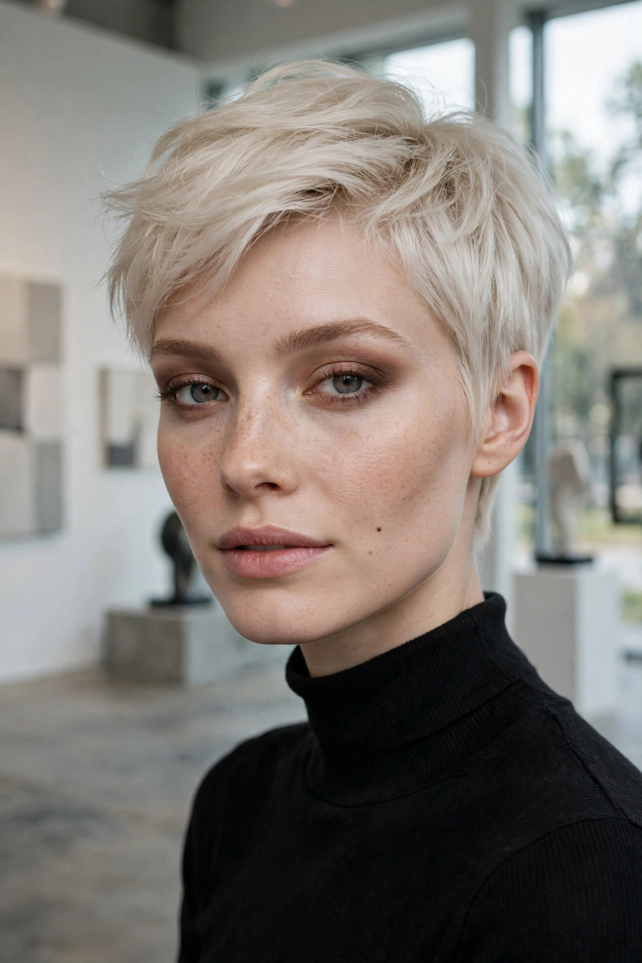Warm brown sepia smoky eye